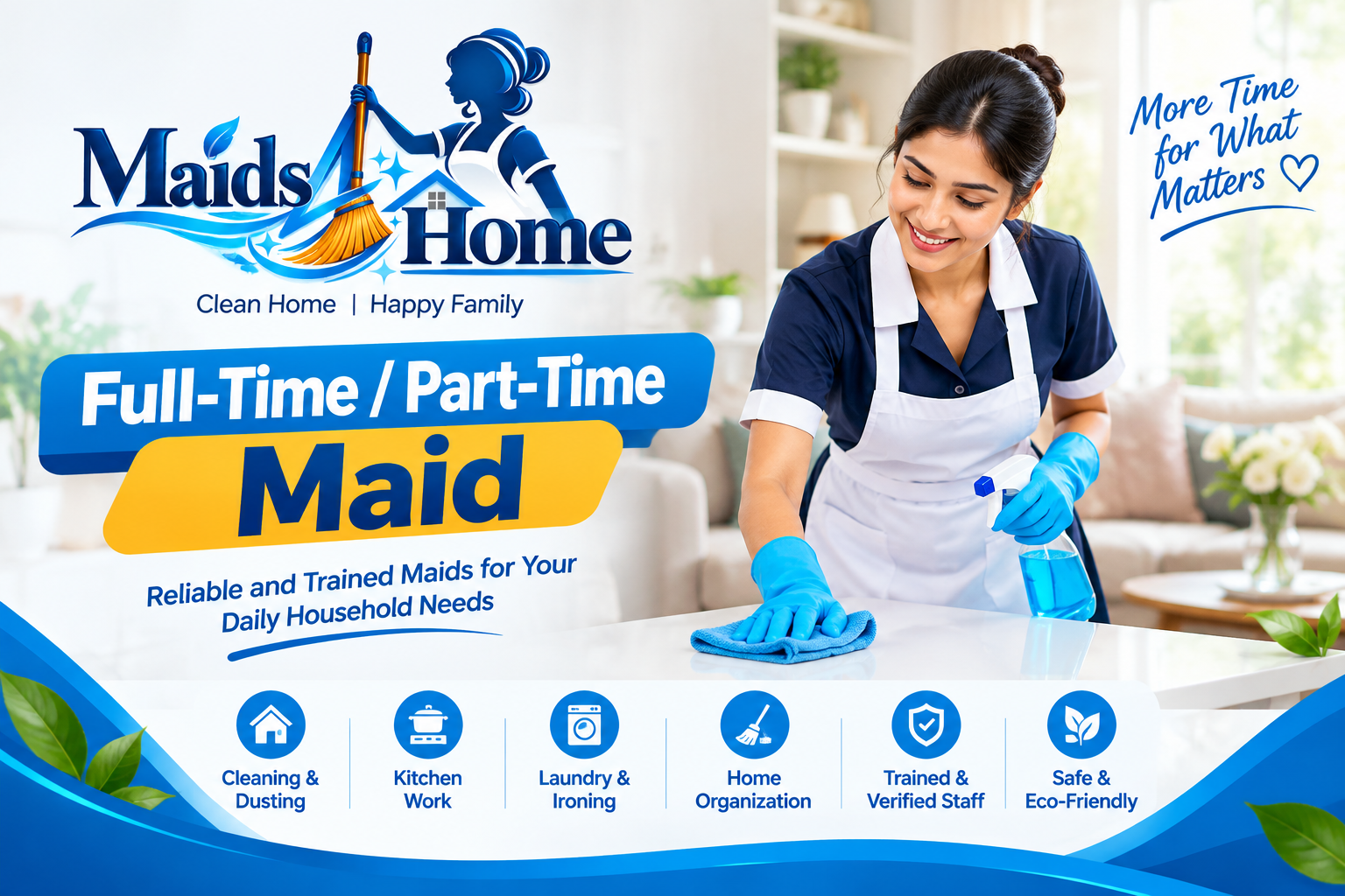 Full-Time / Part-Time Maid